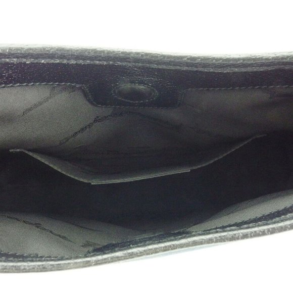 Authentic Salvatore Ferragamo shoulder bag canvas leather - Picture 6 of 8